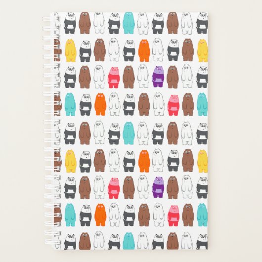 We zijn Beren kleurrijk Beer patroon Planner (Voorkant)