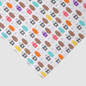 We zijn Beren kleurrijk Beer patroon Tissuepapier (Detail)