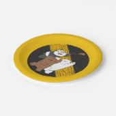 We zijn Beren - laatste Pizza Slice Papieren Bordje (Gekanteld)