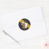 We zijn Beren - laatste Pizza Slice Ronde Sticker (Envelop)