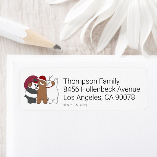 We zijn Beren - Seizoensgroeten Etiket (Insitu)