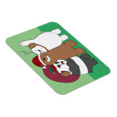 We zijn Beren - Seizoensgroeten Magneet (Rechterzijde)