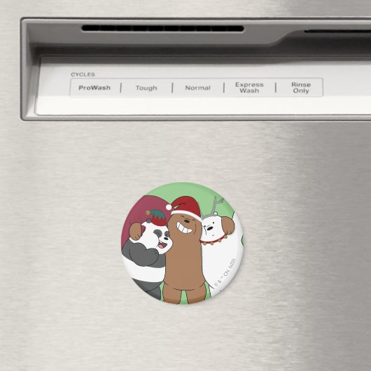 We zijn Beren - Seizoensgroeten Magneet (Insitu (Vaatwasser))