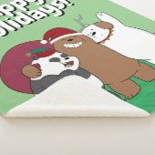 We zijn Beren - Seizoensgroeten Sherpa Deken (3/4)