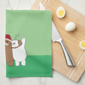 We zijn Beren - Seizoensgroeten Theedoek (Quarter Fold)