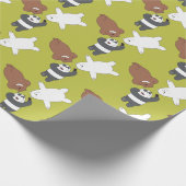 We zijn Beren - #SquadGoals Cadeaupapier (Hoek)