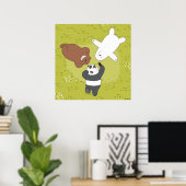 We zijn Beren - #SquadGoals Poster (Thuiskantoor)