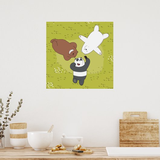 We zijn Beren - #SquadGoals Poster (Keuken)