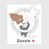 We zijn Beren - #SquadGoals Sticker (Vel)