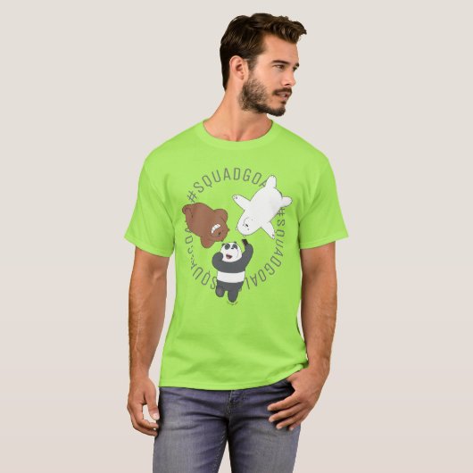 We zijn Beren - #SquadGoals T-shirt (Voorkant volledig)