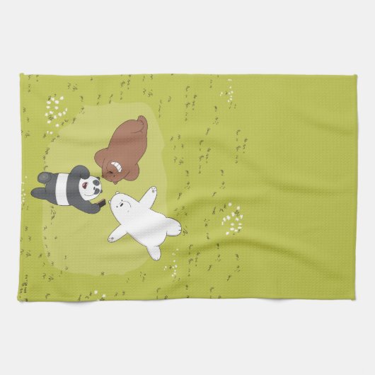 We zijn Beren - #SquadGoals Theedoek (Horizontaal)