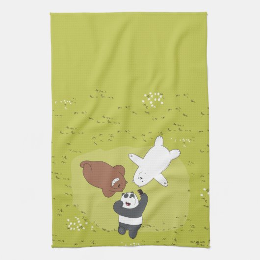 We zijn Beren - #SquadGoals Theedoek (Verticaal)