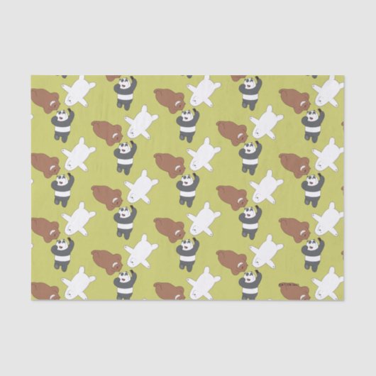 We zijn Beren - #SquadGoals Tissuepapier (Voorkant)