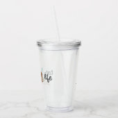 We zijn Beren - Tas leven! Acryl Drinkbeker (Links)