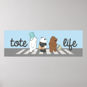We zijn Beren - Tas leven! Poster