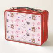 We zijn Beren - Valentijn harten patroon (Achterkant)