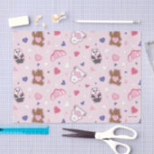 We zijn Beren - Valentijn harten patroon Tissuepapier (Craft)