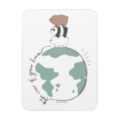 We zijn Beren - zorg dat je thuis bent Magneet (Verticaal)