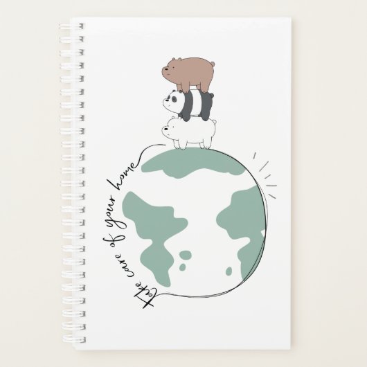 We zijn Beren - zorg dat je thuis bent Planner (Voorkant)