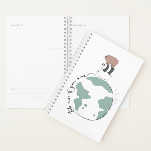 We zijn Beren - zorg dat je thuis bent Planner (Display)