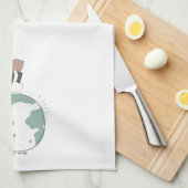 We zijn Beren - zorg dat je thuis bent Theedoek (Quarter Fold)