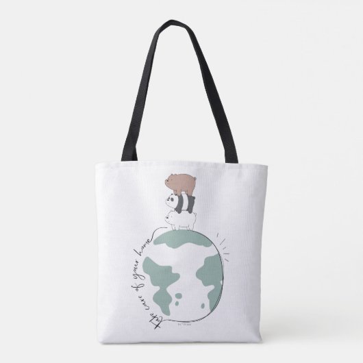 We zijn Beren - zorg dat je thuis bent Tote Bag (Achterkant)