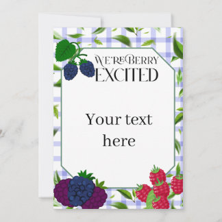 We zijn "Berry" enthousiast Kaart