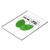 We Zijn Bestemd Om Grappig Te Zijn Kruiden Puns  Notitieboek (Linkerzijde)