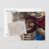 We zijn beter dan dit Briefkaart (Voorkant / Achterkant)