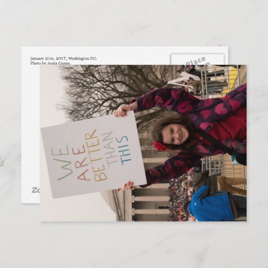 We zijn beter dan dit Briefkaart (Voorkant / Achterkant)