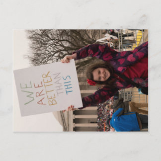 We zijn beter dan dit Briefkaart