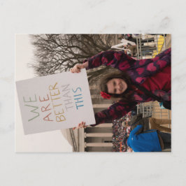 We zijn beter dan dit Briefkaart