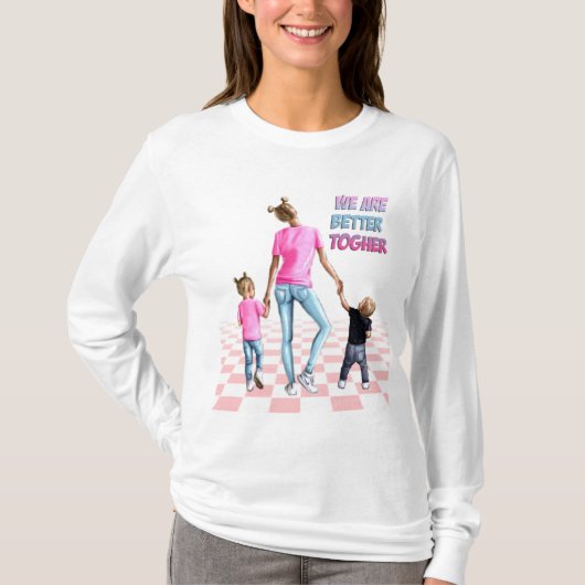 we zijn beter hogerop t-shirt (Voorkant)