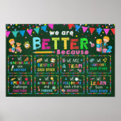 We zijn beter in de klaslokalen Poster (Voorkant)