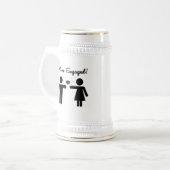 We zijn betrokken bierpul (Voorkant links)