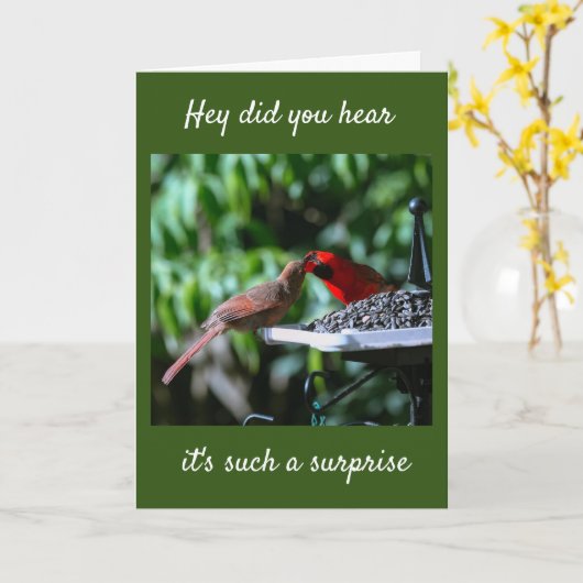 **WE ZIJN BETROKKEN" KAART (Gele Bloem)