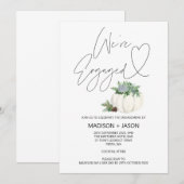 We zijn betrokken Thanksgiving Herfst Engagement P Kaart (Voorkant / Achterkant)