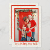 We zijn bezig met het afbreken van een nieuwe 'Hal Feestdagenkaart (Voorkant / Achterkant)