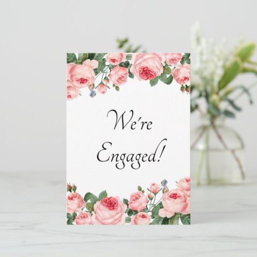 We zijn bezonnen Blushing Pink Rose (Staand voorkant)