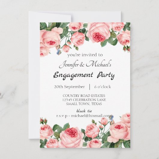 We zijn bezonnen Blushing Pink Rose (Achterkant)