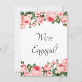 We zijn bezonnen Blushing Pink Rose (Voorkant)