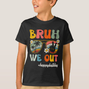 We zijn blij met de laatste dag van school leraar  t-shirt