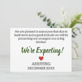 We zijn blij om aan te kondigen dat vanwege hard w aankondiging (Staand voorkant)