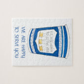 We zijn blij u de Griekse koffiebeker Puzzle te di Legpuzzel (Horizontaal)