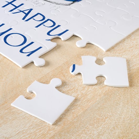 We zijn blij u de Griekse koffiebeker Puzzle te di Legpuzzel (Zijkant)