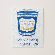 We zijn blij u de Griekse koffiebeker Puzzle te di