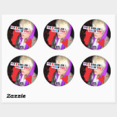 WE ZIJN COOLER DAN JIJ door Gregory Littley Ronde Sticker (Vel)