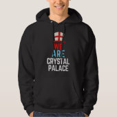 We zijn Crystal Palace England Vlag Sports Hoodie (Voorkant)