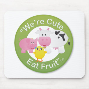 We zijn Cute, Eat Fruit Muismat