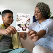 We zijn dankbaar dat Groovy Butterfly bedankt je k Kaart